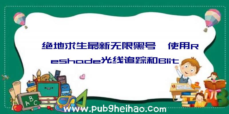 《绝地求生最新无限黑号》使用Reshade光线追踪和BlitzFX展示100+